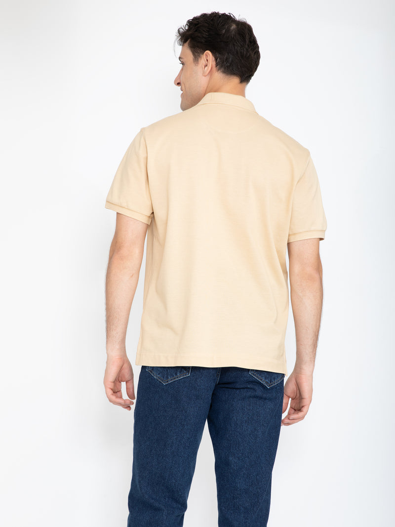 POLO YAKA T-SHIRT SARI