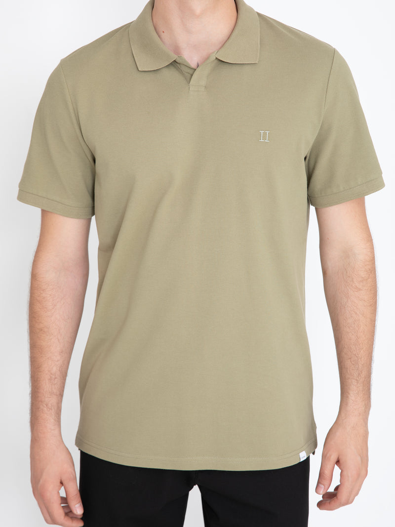 LOGO NAKIŞLI POLO T-SHIRT YEŞİL