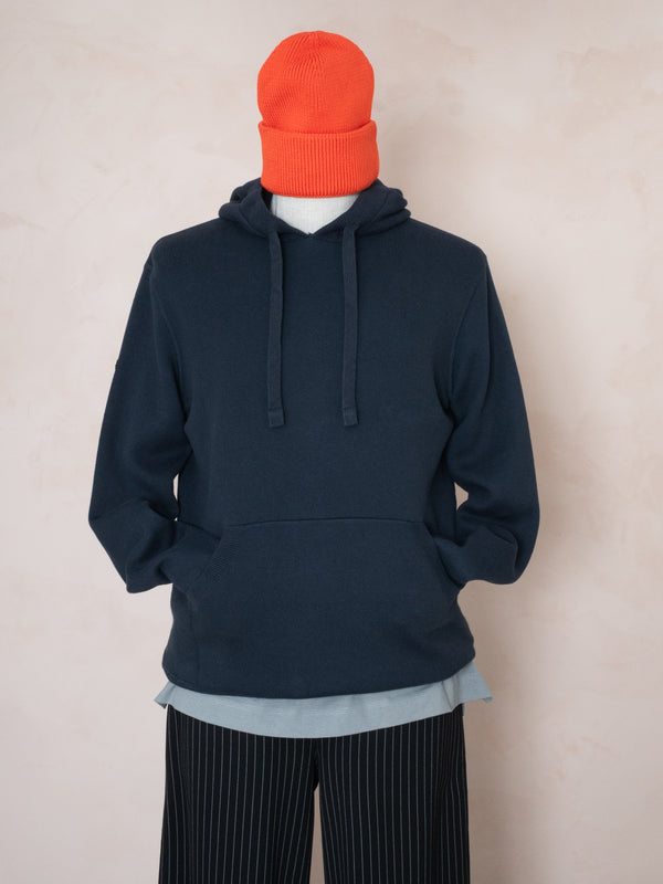 TRİKO HOODIE LACİVERT